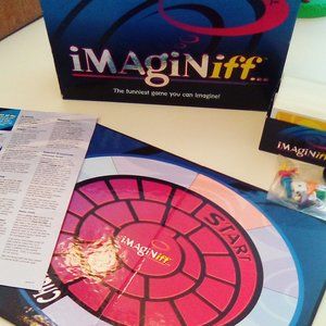 MENSA Buffalo Games Imaginiff Board Game "The funniest game you can imagine"